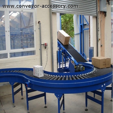 Curved Roller Conveyor